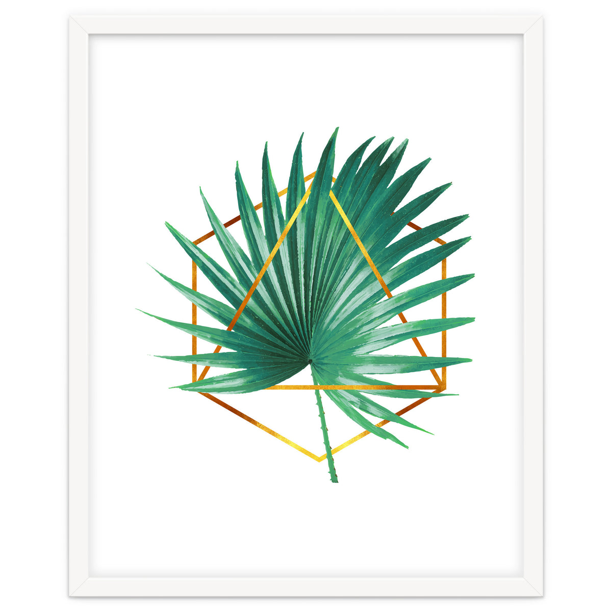 Tropical Palm Leaf 01