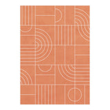 My Favorite Geometric Patterns No.23 - Coral (Print Only) thumbnail