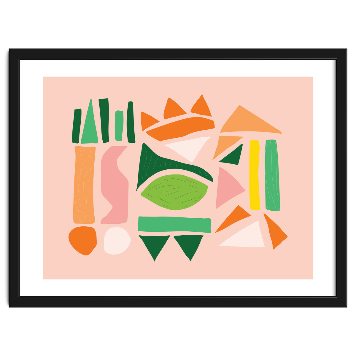 Watermelon Punch Abstract Art