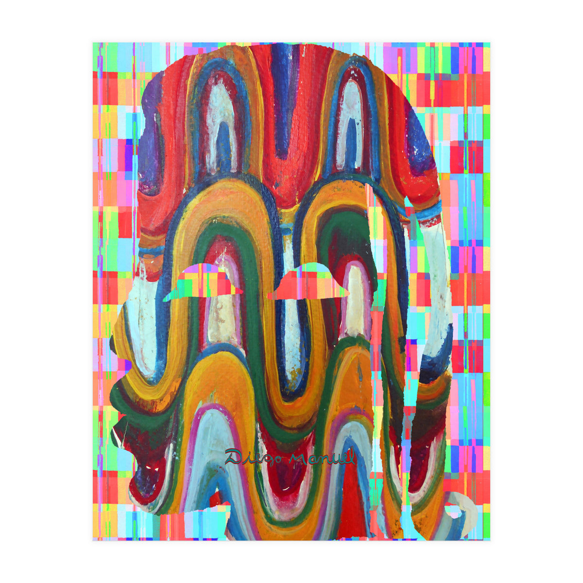 Abstracto Pop Nuevo B Nuevo 14 (Print Only)