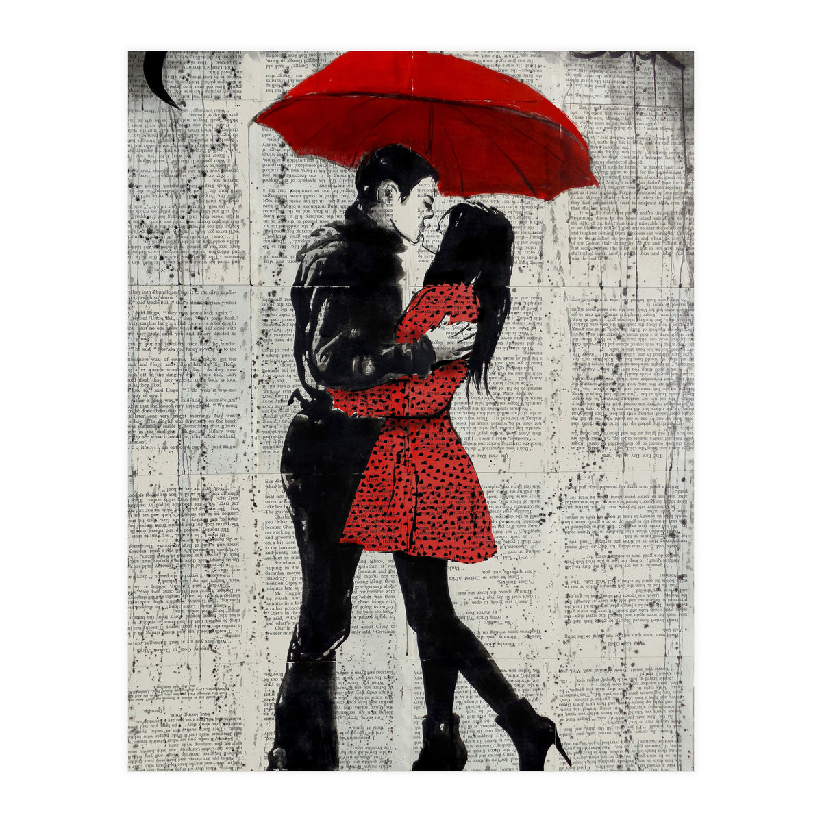 Rain Kisses (Print Only)