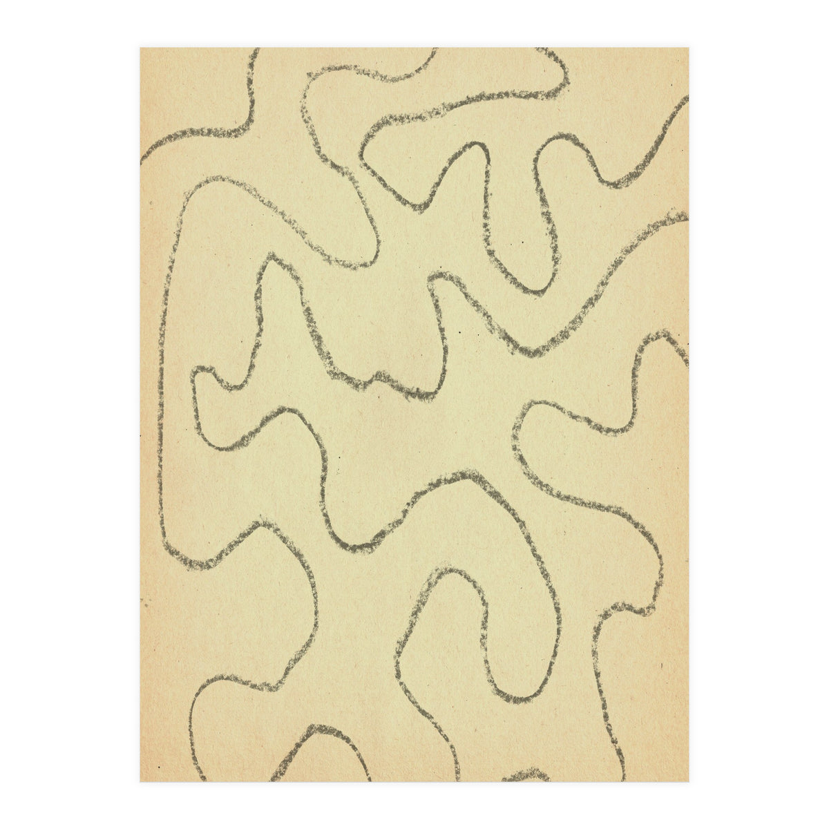 Abstract organic lines (Print Only)