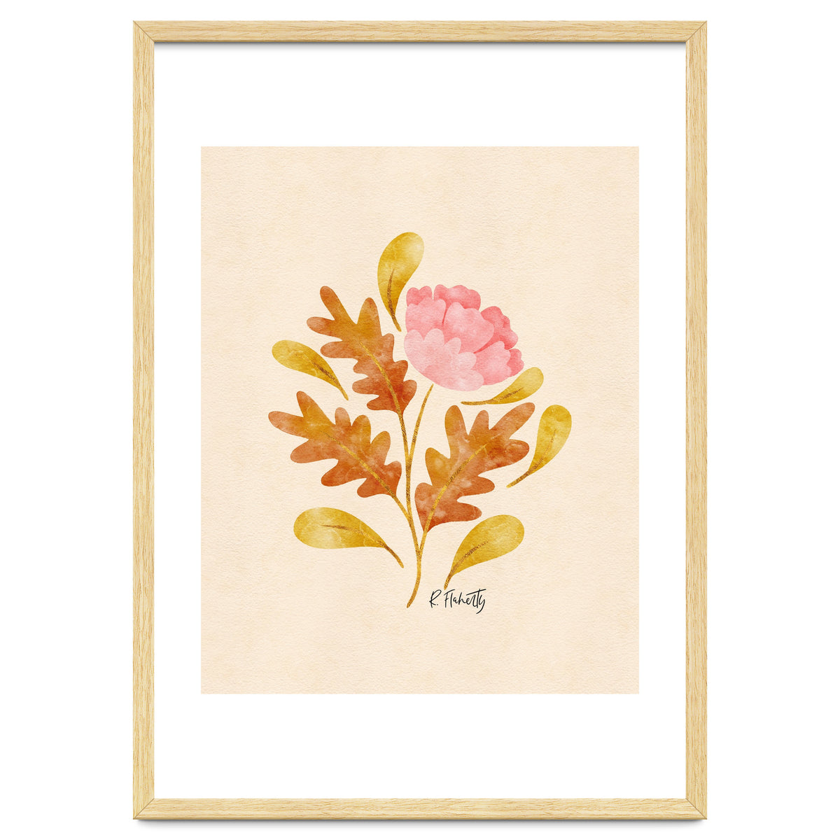 Oak And Peony