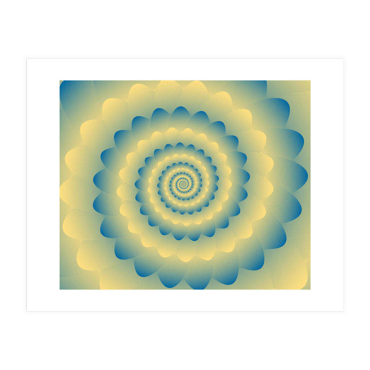 Fractal Flower  (Print Only)