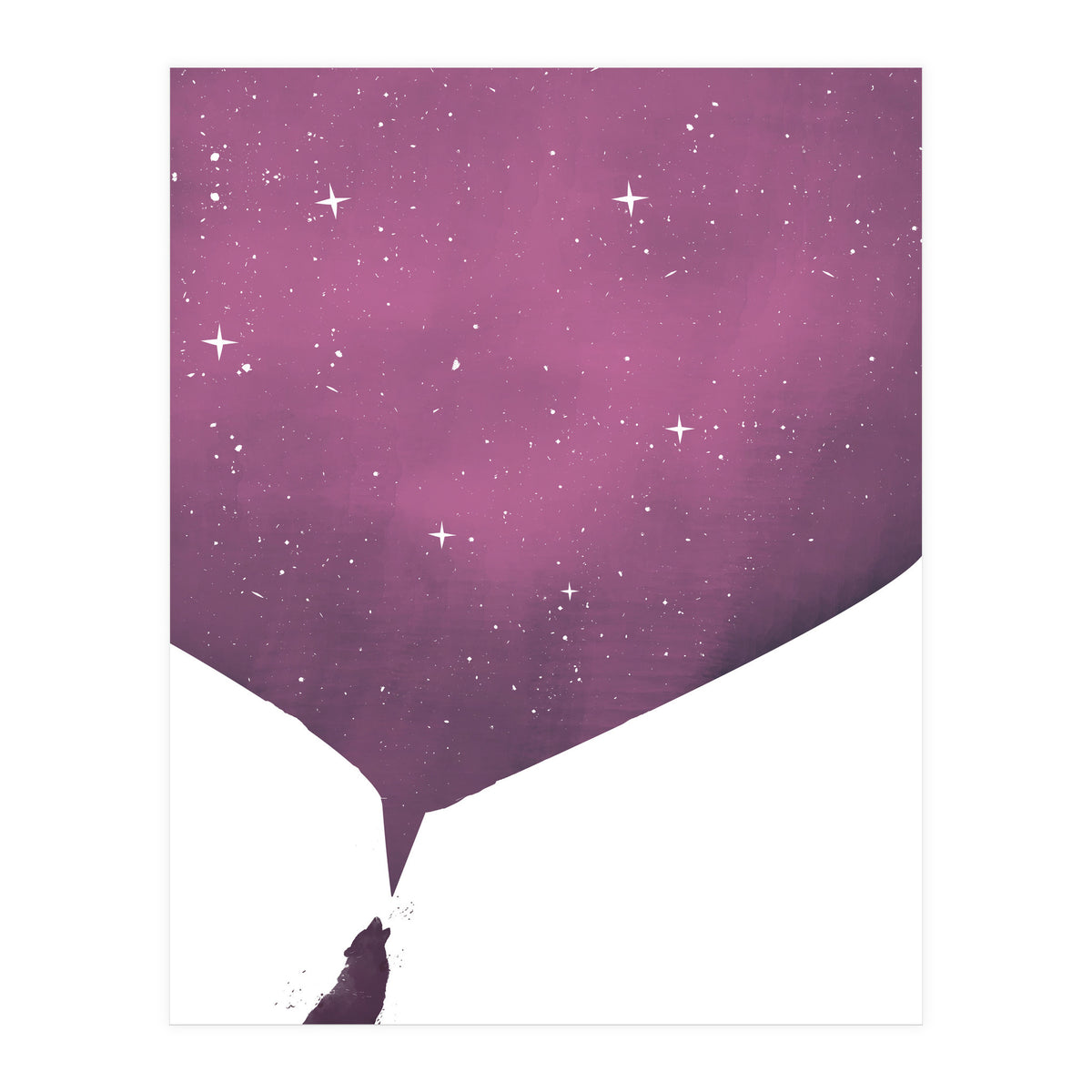 Wolf Song Ii (Print Only)