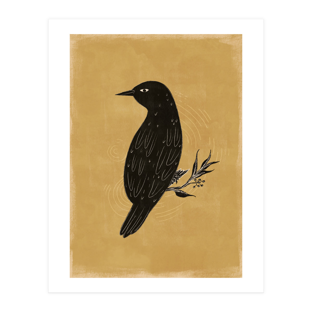 Black Bird (Print Only)