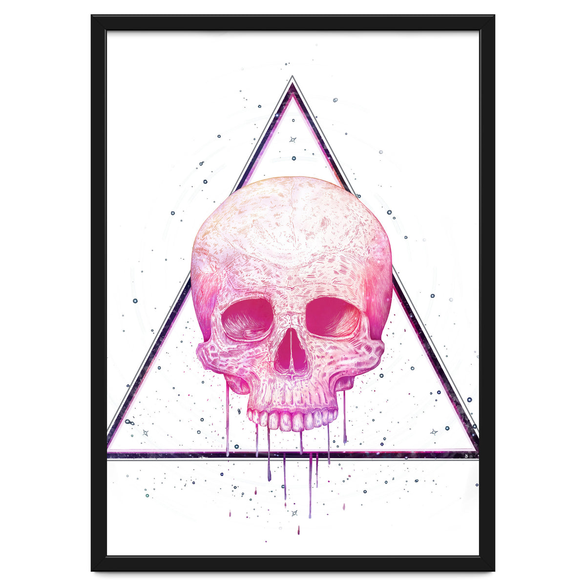 Skull In Triangle