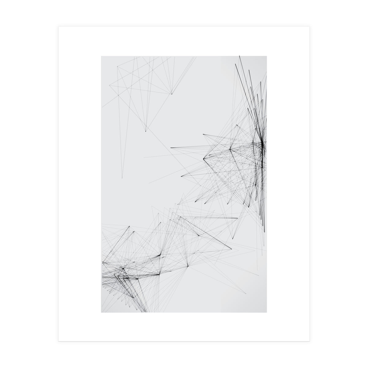 Abstract Lines Geometric (Print Only)
