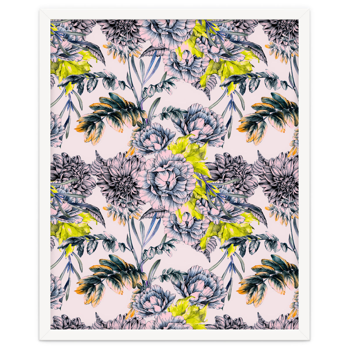 Flowering blooming in pink