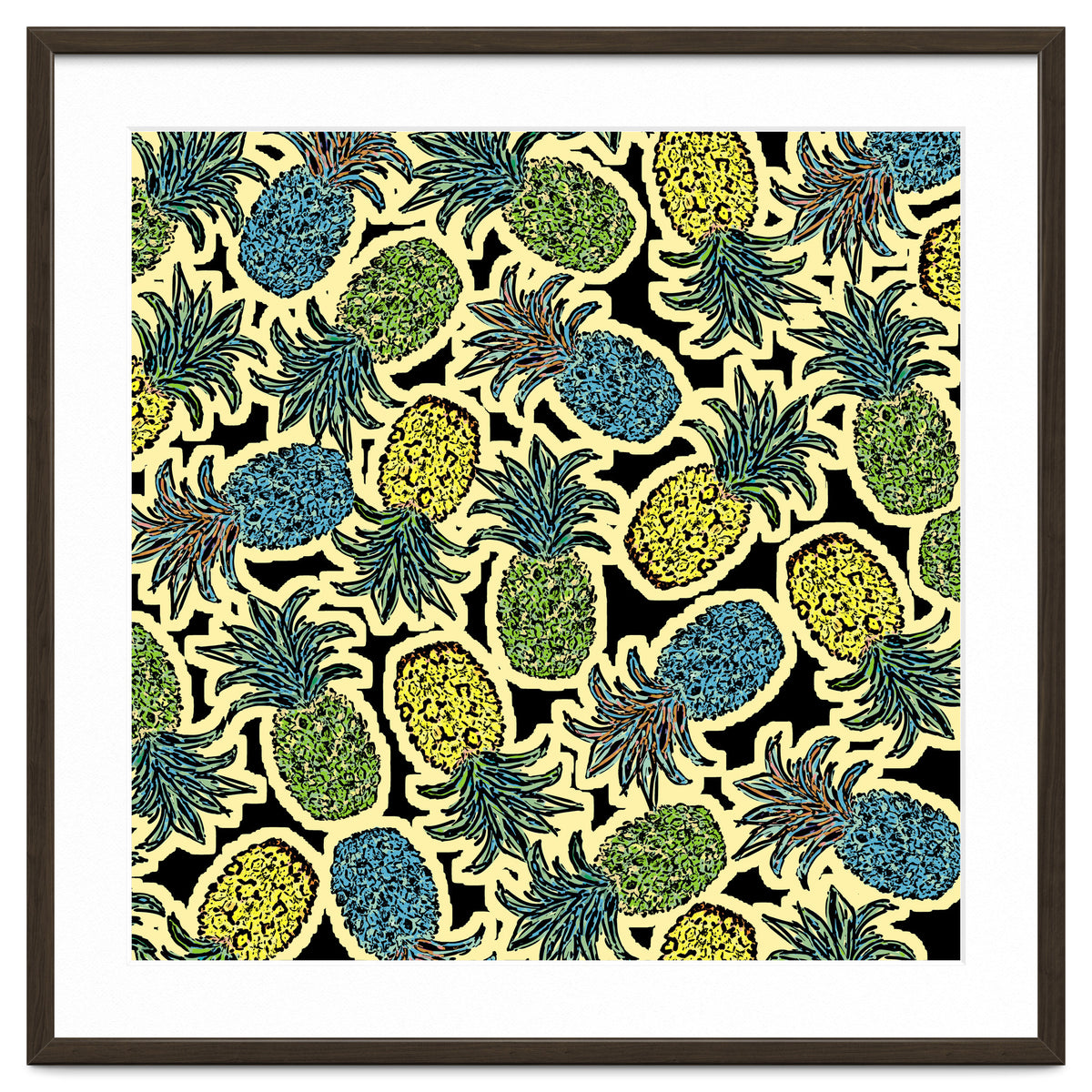 Pineapple Pandemonium Retro Tone