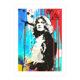 Robert Plant pop art poster (Print Only) thumbnail
