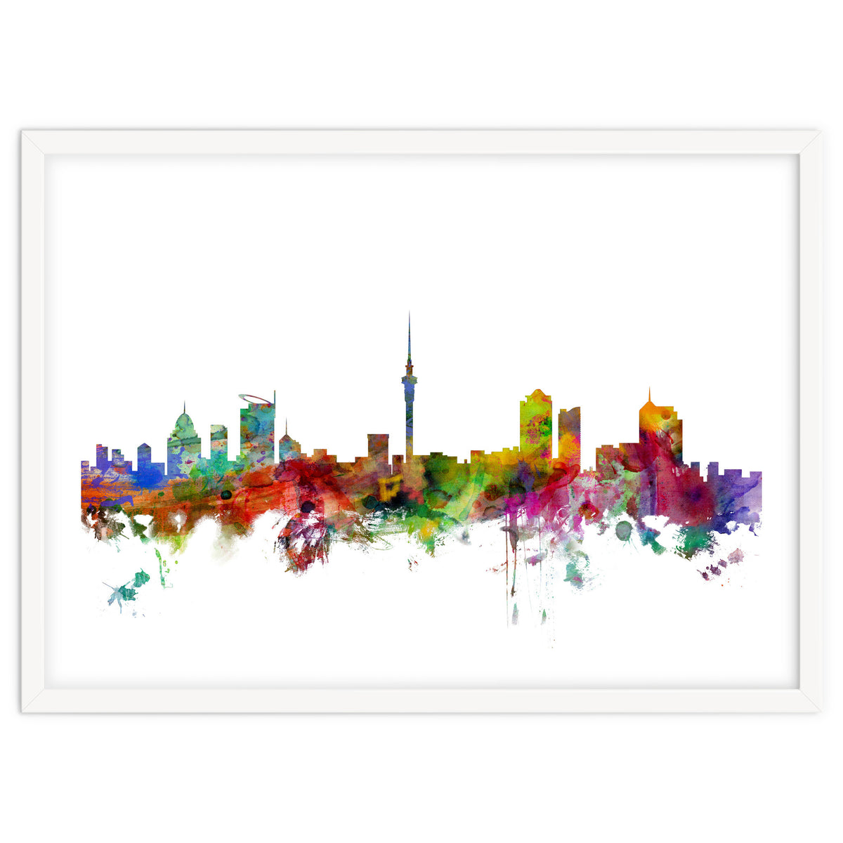 Auckland New Zealand Skyline