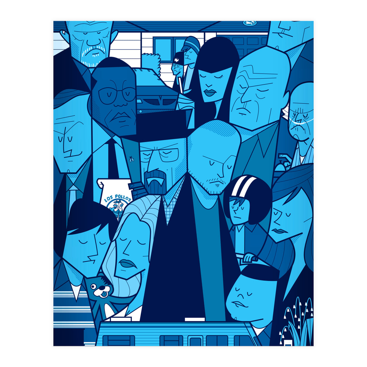 Breaking Bad Blue (Print Only)