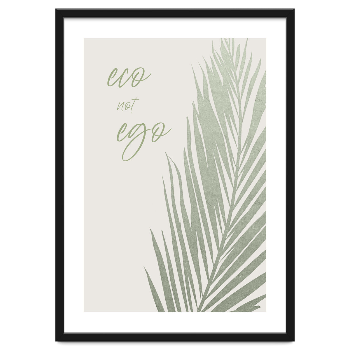 Eco not ego