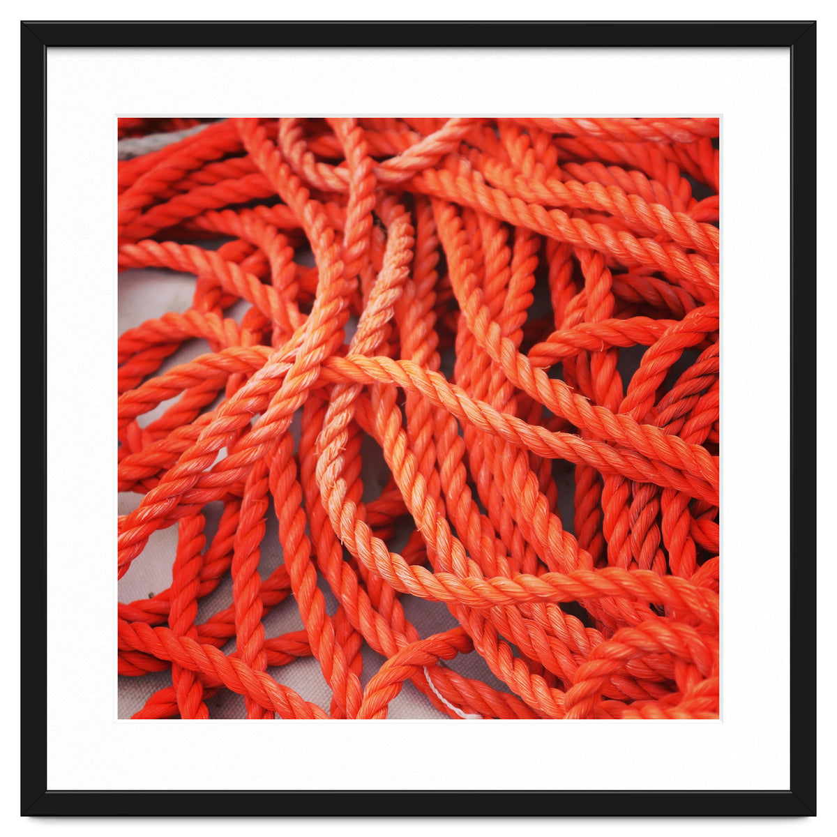 Orange ropes
