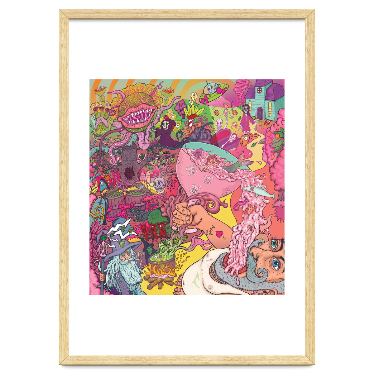 Abbeydale Brewery Collab Series Full Illustration - Yeastie Boys UK, Northern Monk, Origins Fyne Ales, Haand, Brew York and Black Jack Brewery.