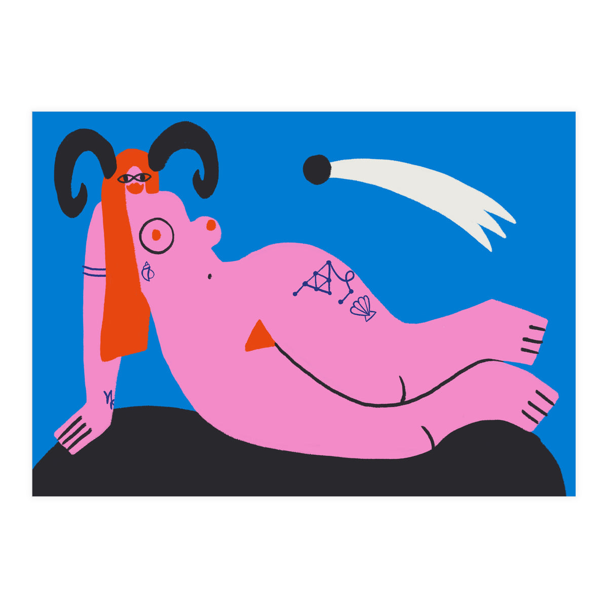 Never Not Manifesting Capricorn (Print Only)