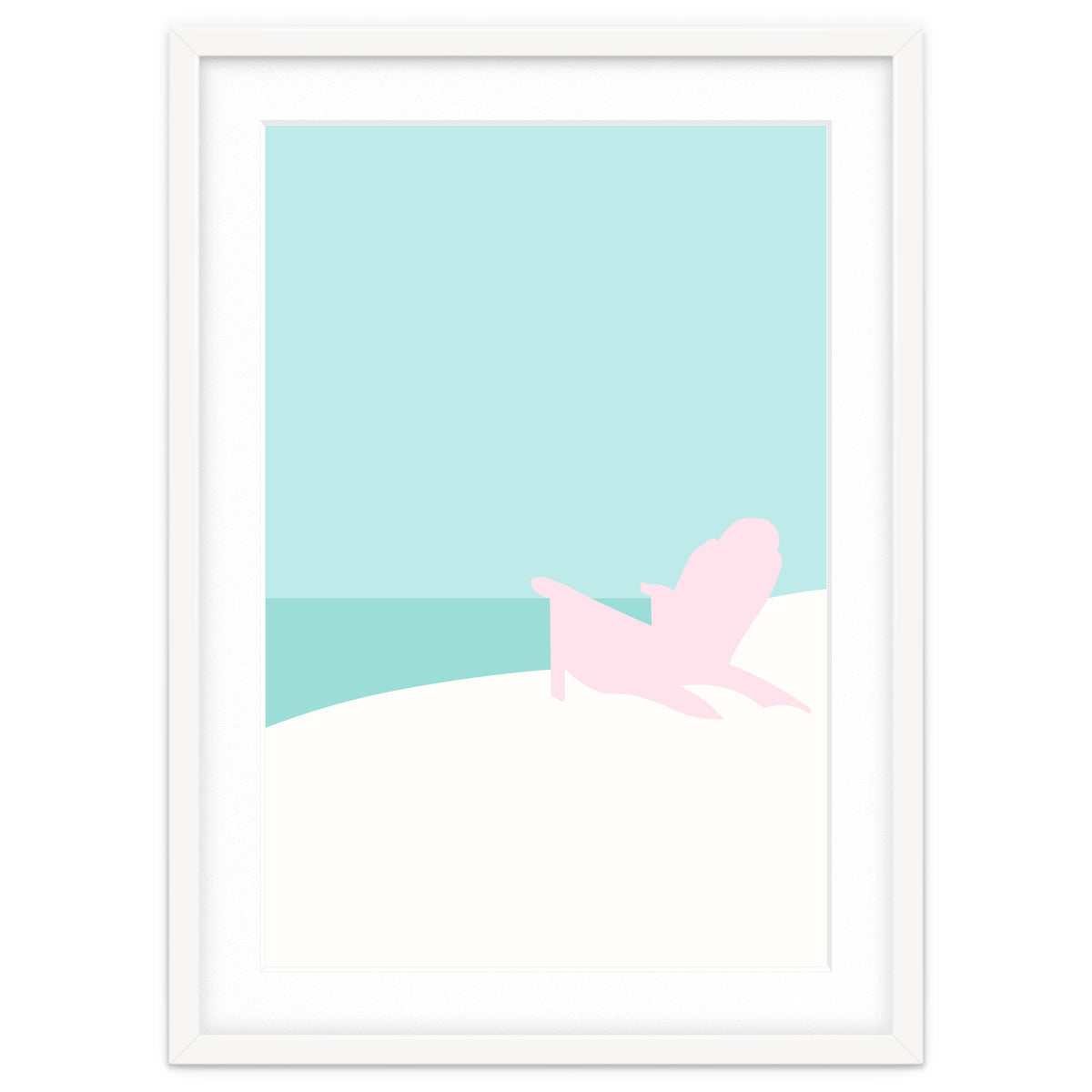 Minimal Beach Chair - Turquoise Coast