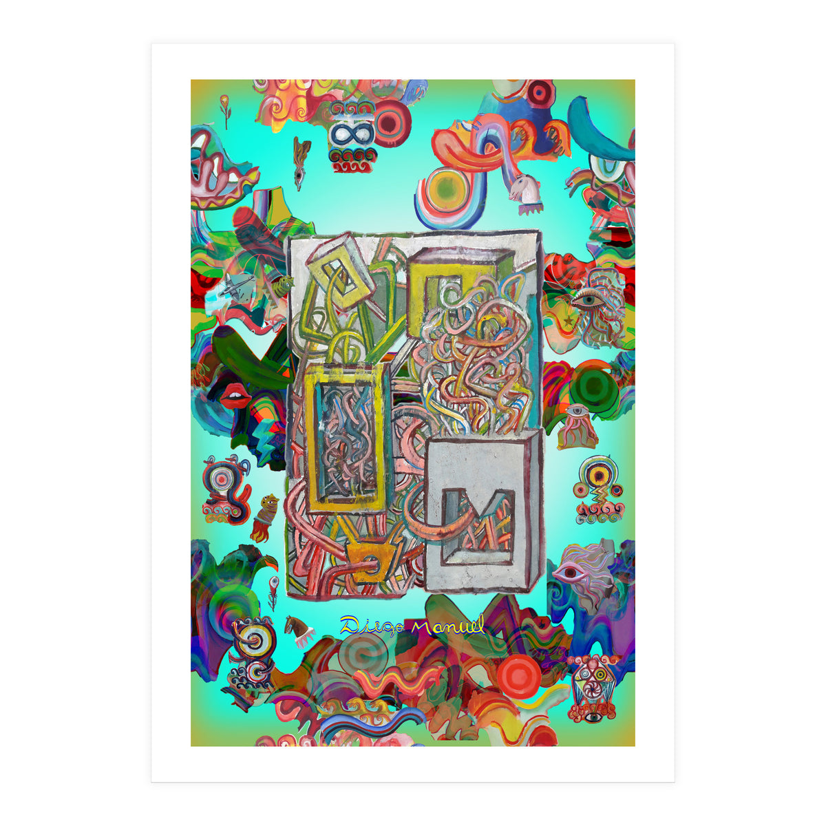 Graffitis 2021 Tapiz 10 (Print Only)