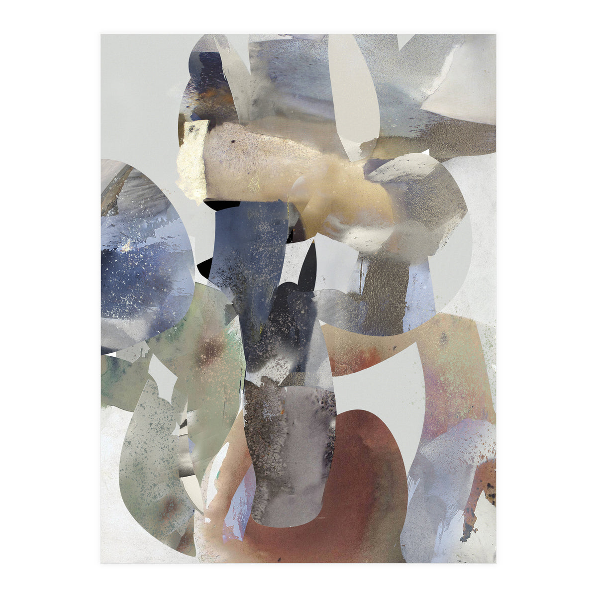 Abstract Aquarell 4 (Print Only)