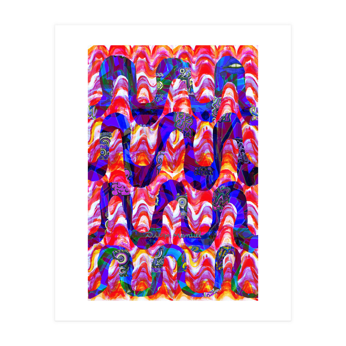 Pop Abstract 16 (Print Only)
