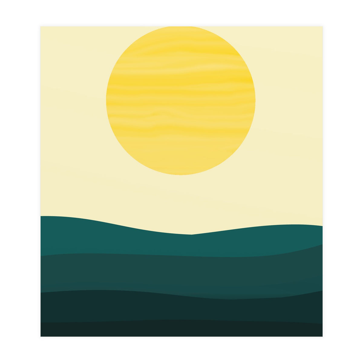 Ocean Sunrise  (Print Only)