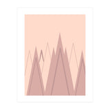 Pink mountains  (Print Only) thumbnail
