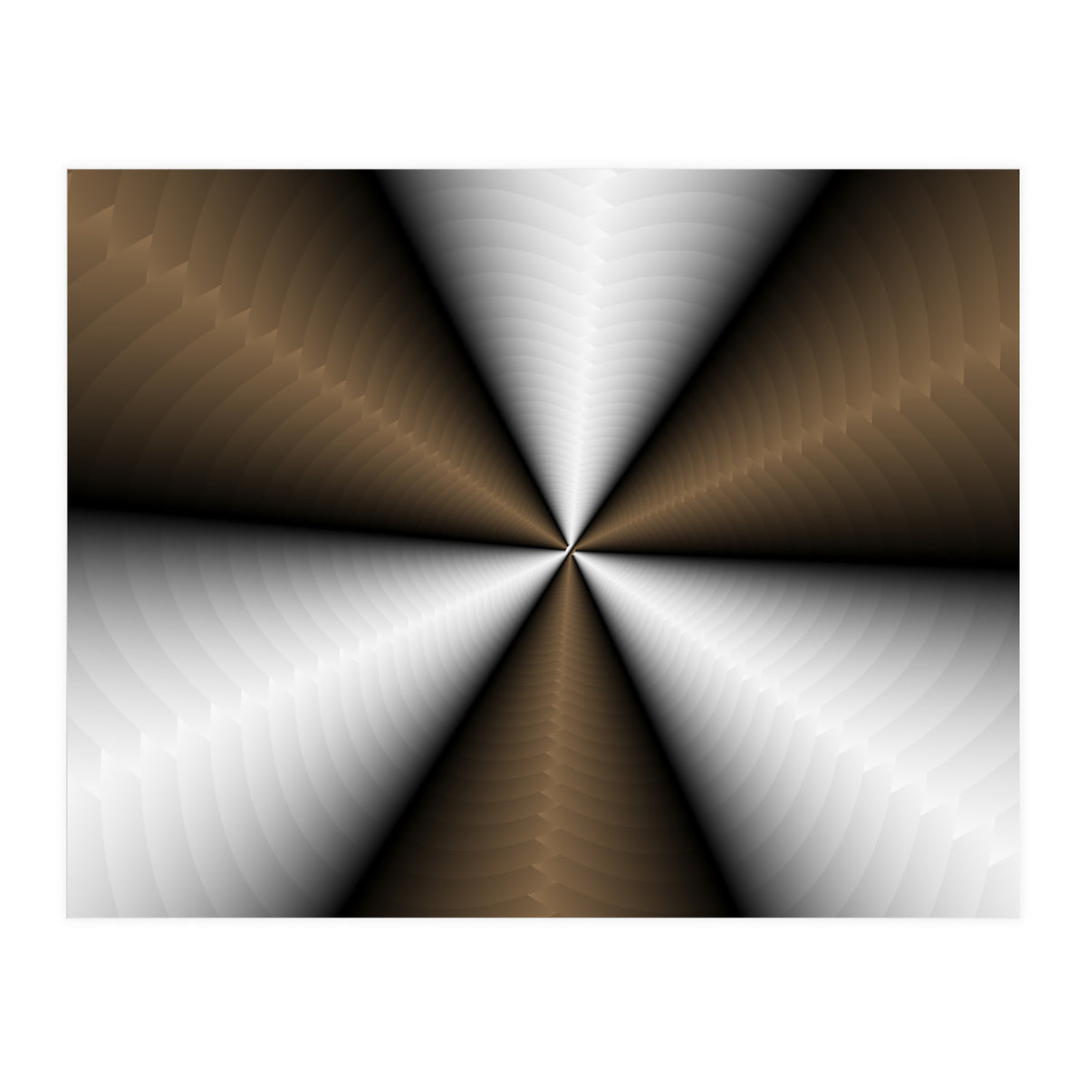 Brown Color Modern Interior Art (Print Only)