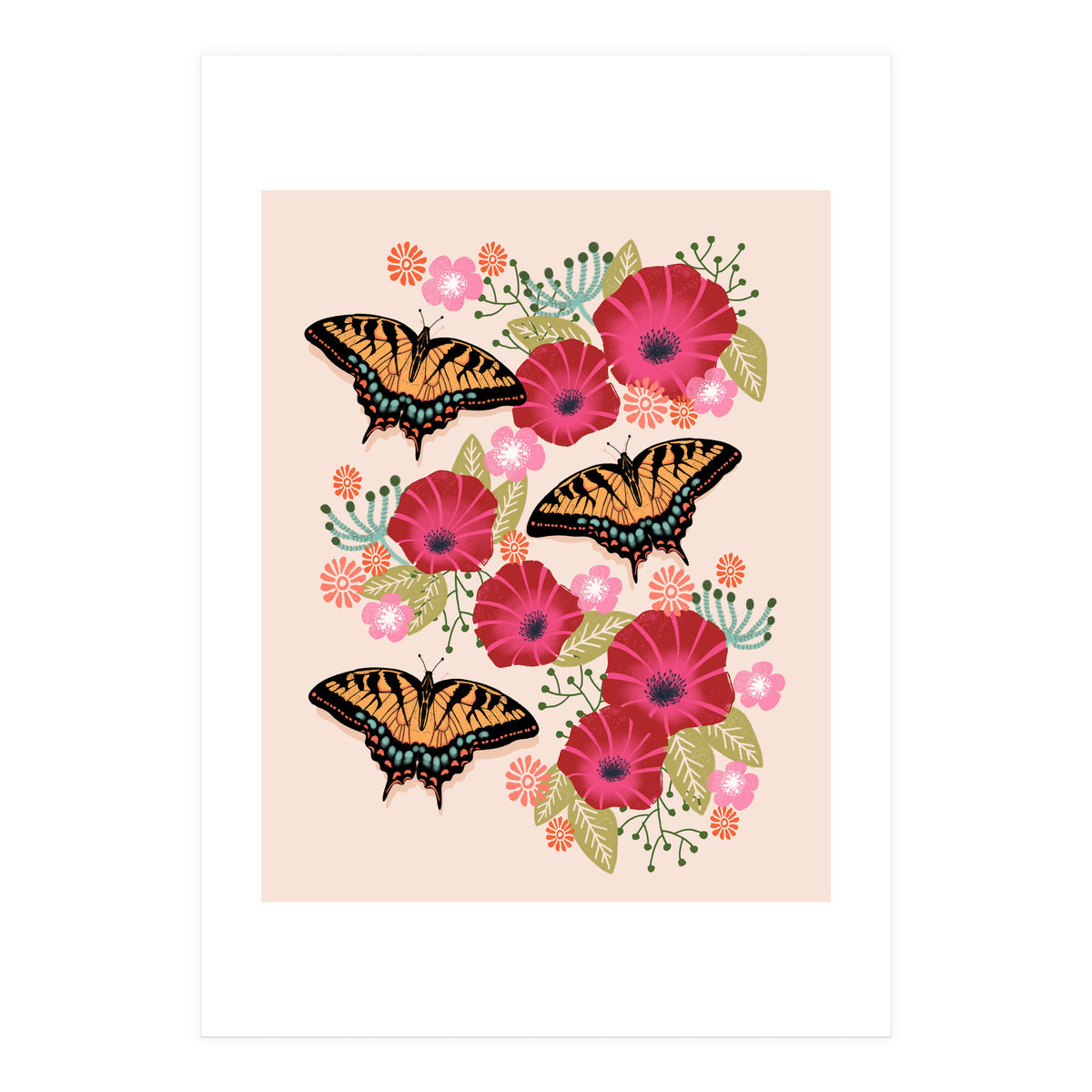 Swallowtail Butterfly (Print Only)