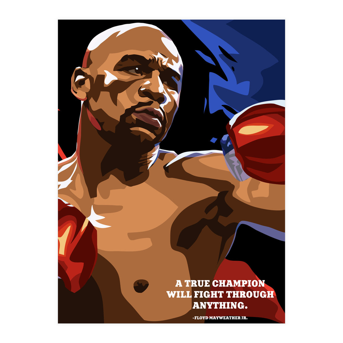 Floyd Mayweather Jr (Print Only)