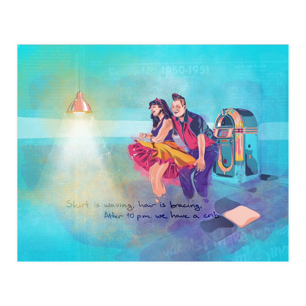 Rock N Roll 2 (Print Only)