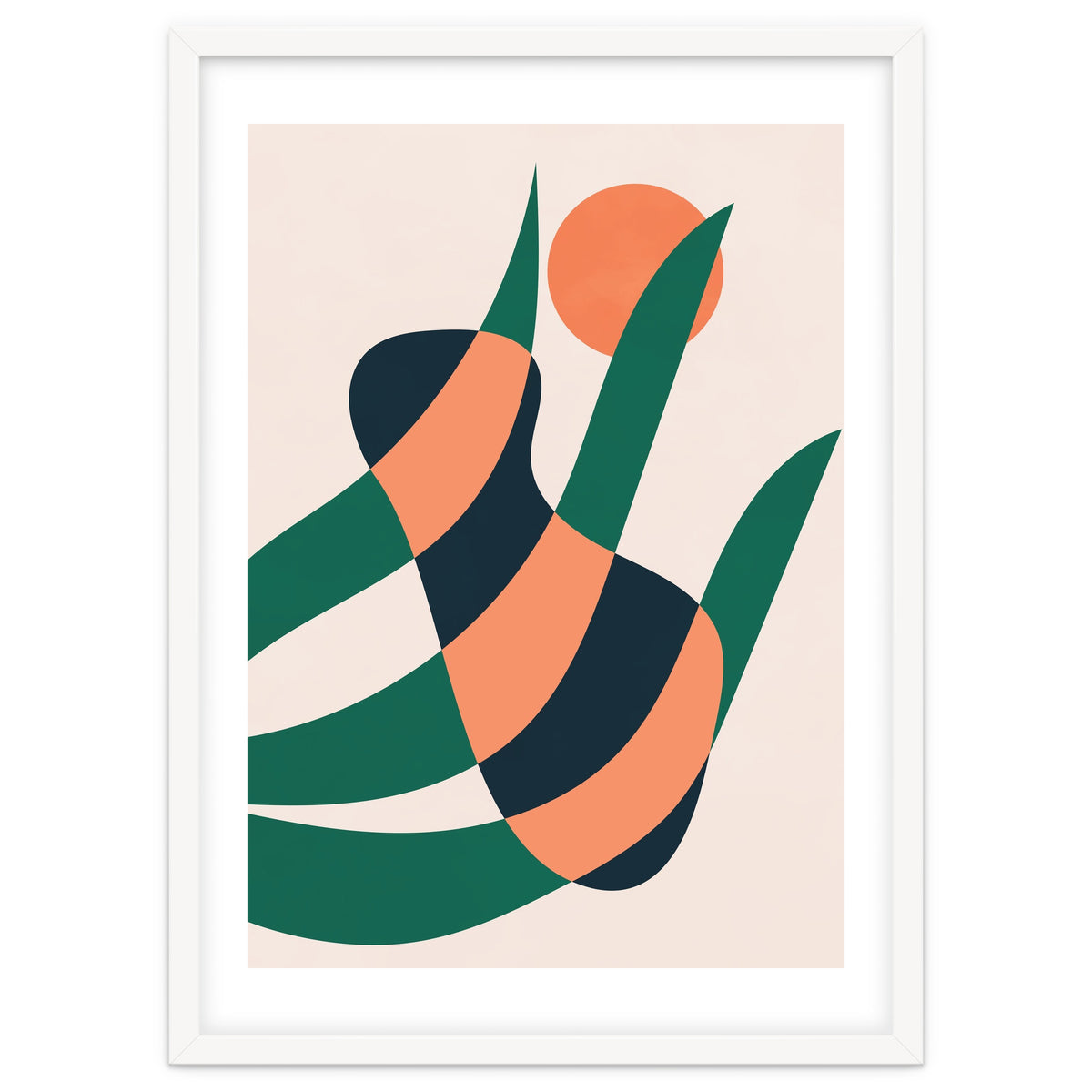 Botanical Plant Geometric Art