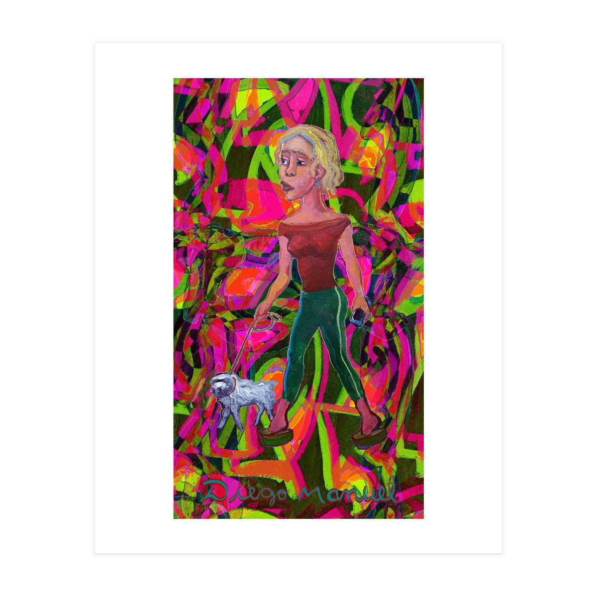 La Chica De Al Lado B (Print Only)