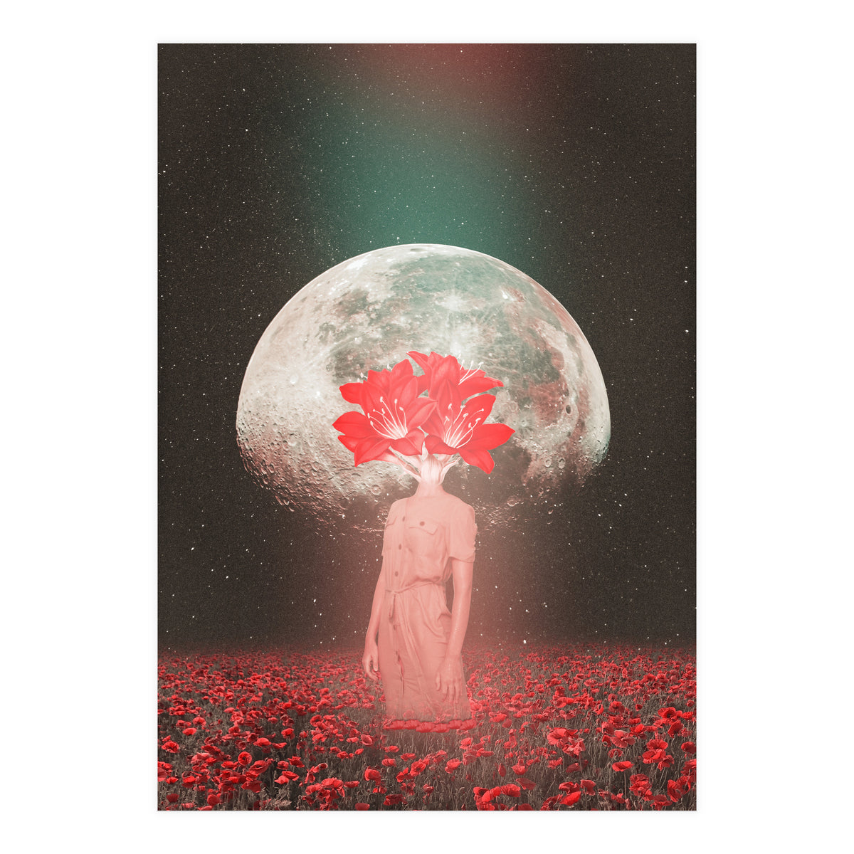 Flowers Bloom in Space (Print Only)