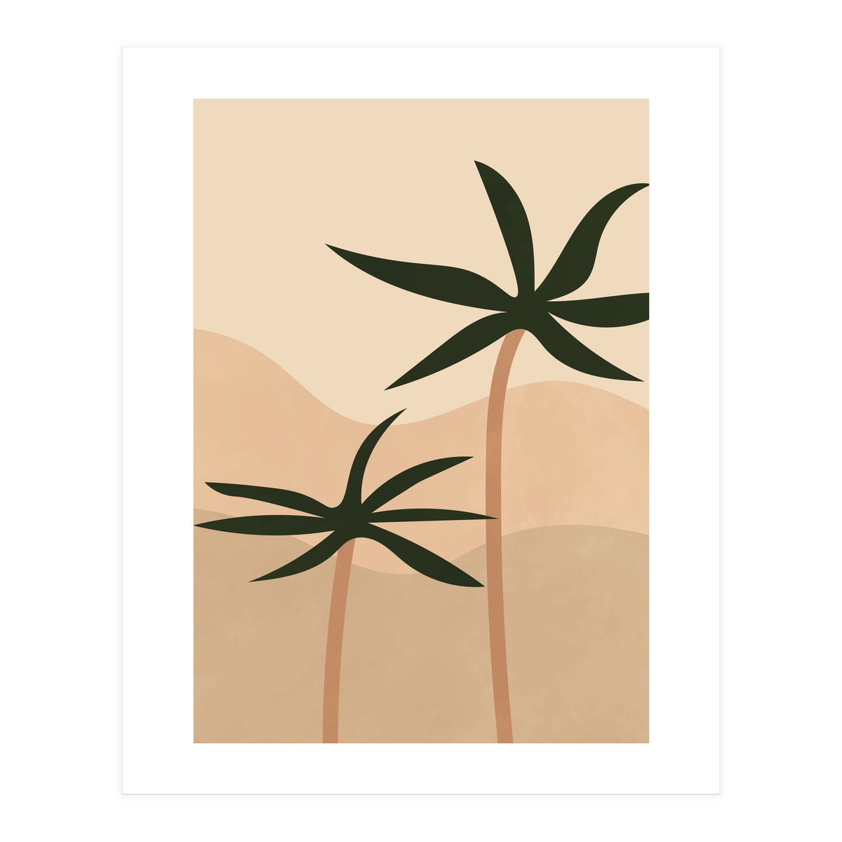 Bohemian Style Palm Spring (Print Only)