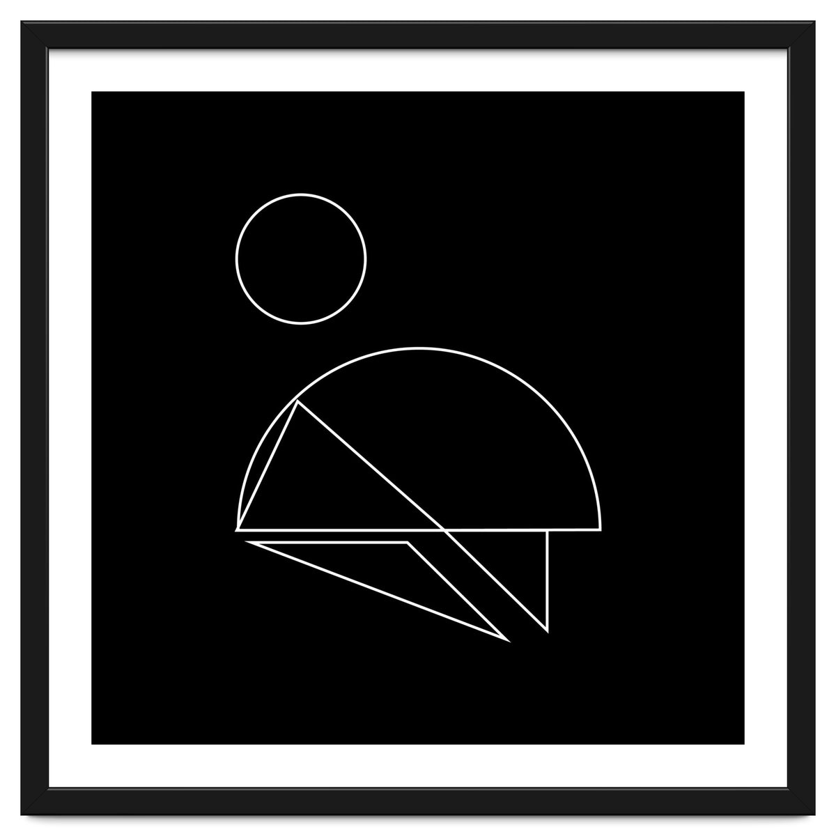 Mountain climber | minimal geometric