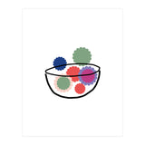 Fruits Or Flowers Rgb White (Print Only) thumbnail