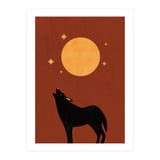 Wolf Full Moon (Print Only) thumbnail