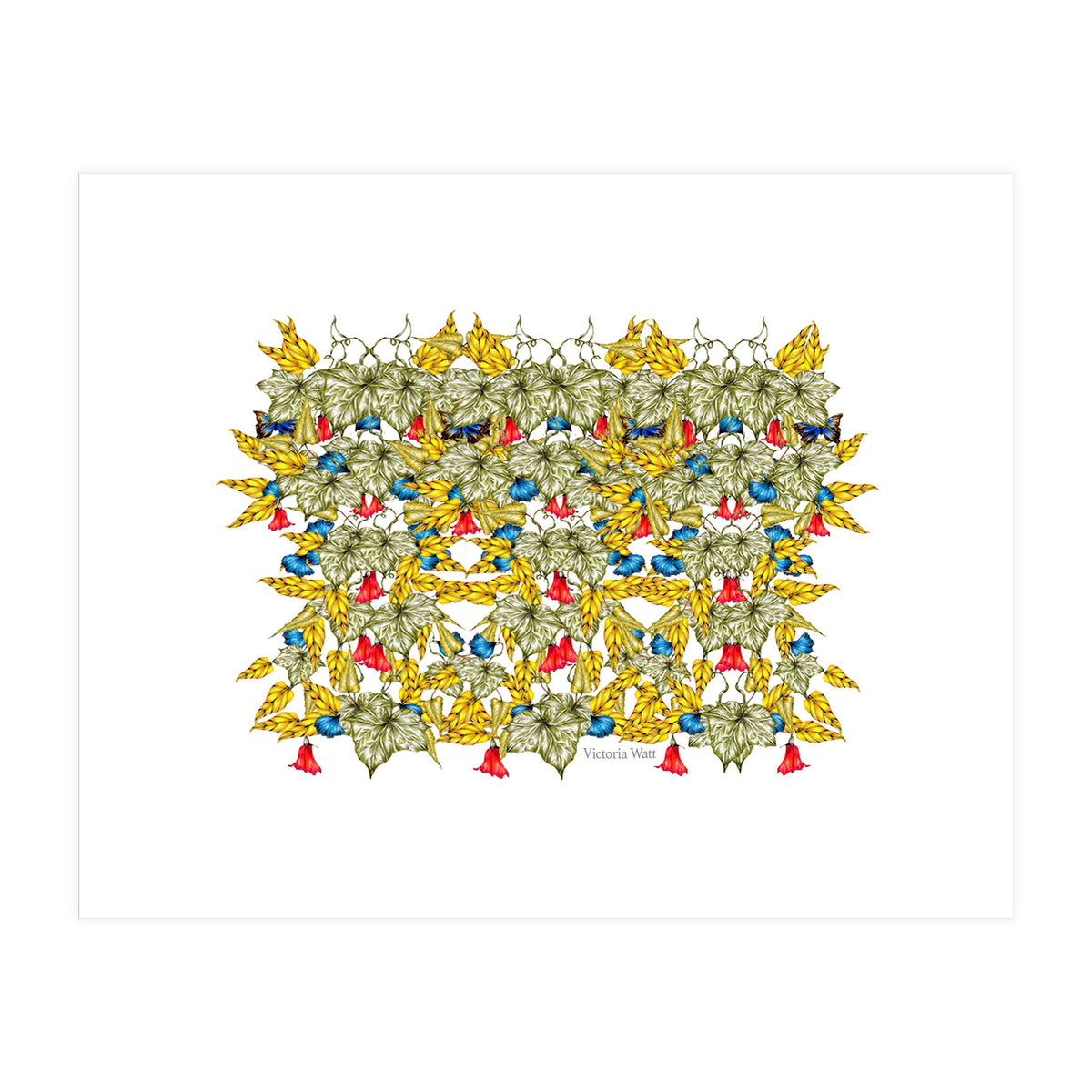 Wall Of Ivy Victoria Watt (Print Only)