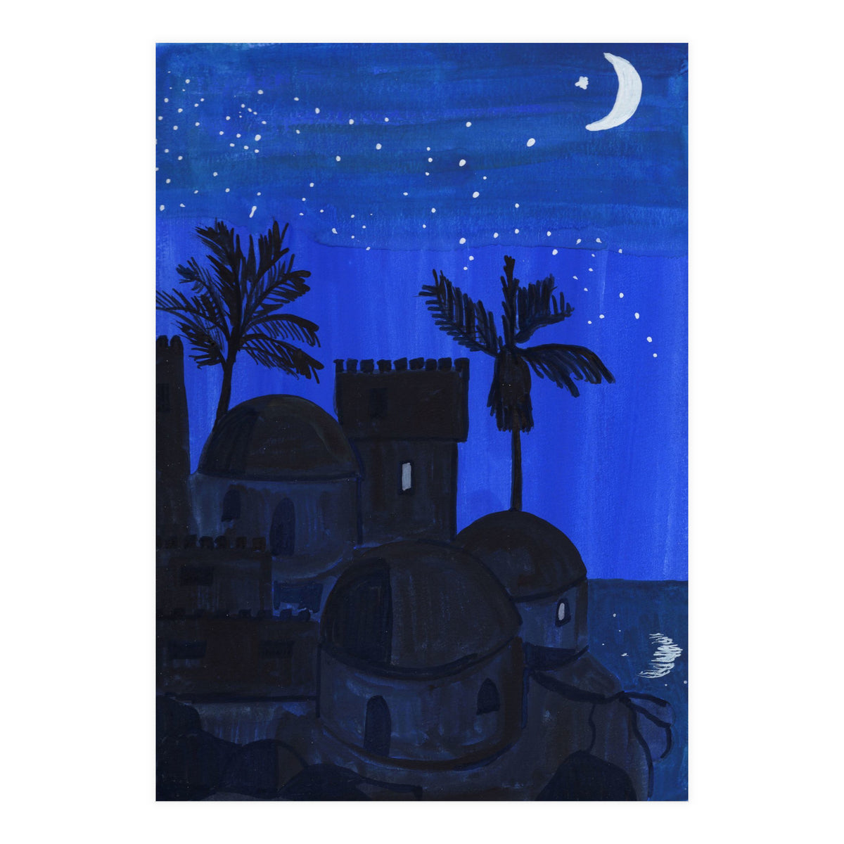 Night Landscape (Print Only)