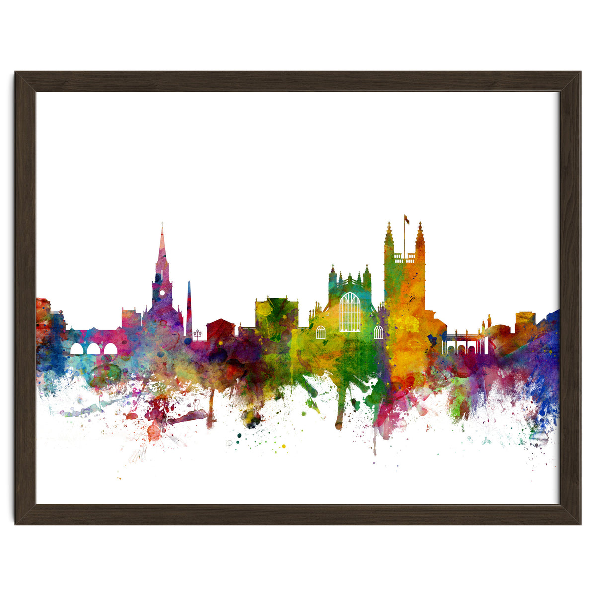 Bath England Skyline Cityscape