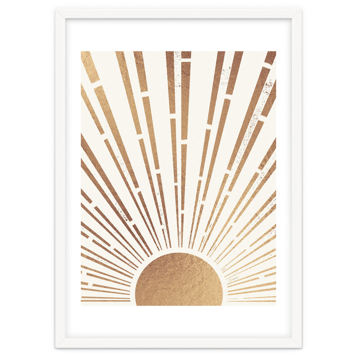 Sun Shines Inside You Gold