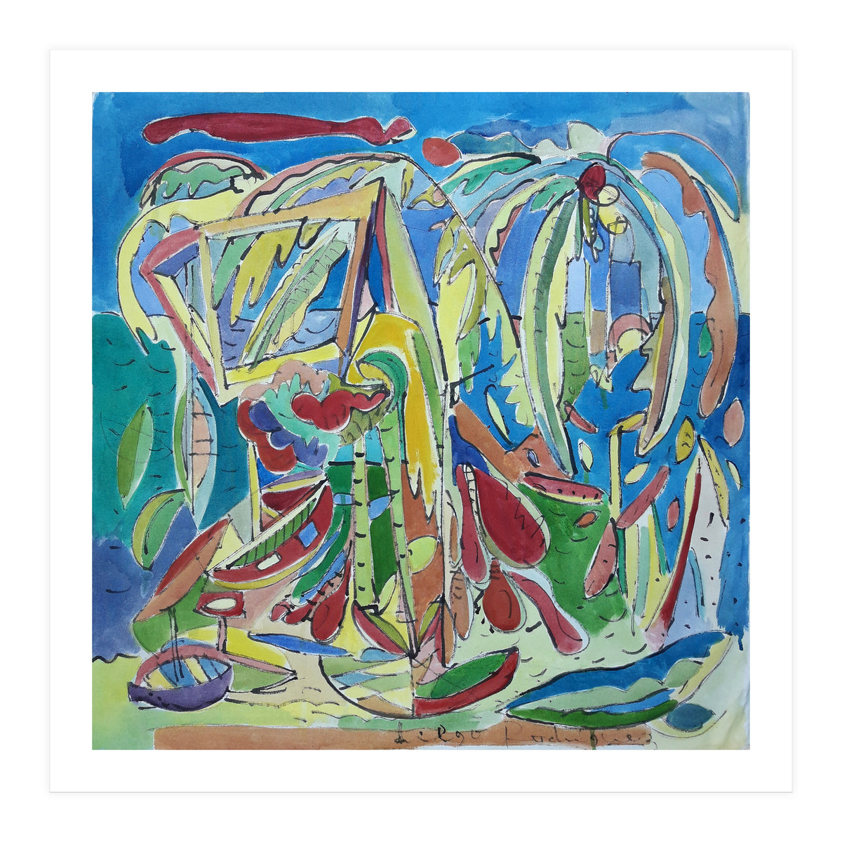 Isla Cubista (Print Only)