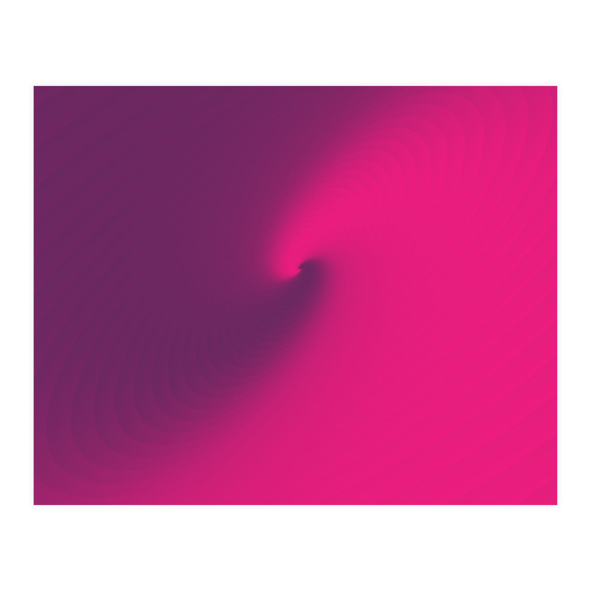 Abstract Purple & Blue  (Print Only)