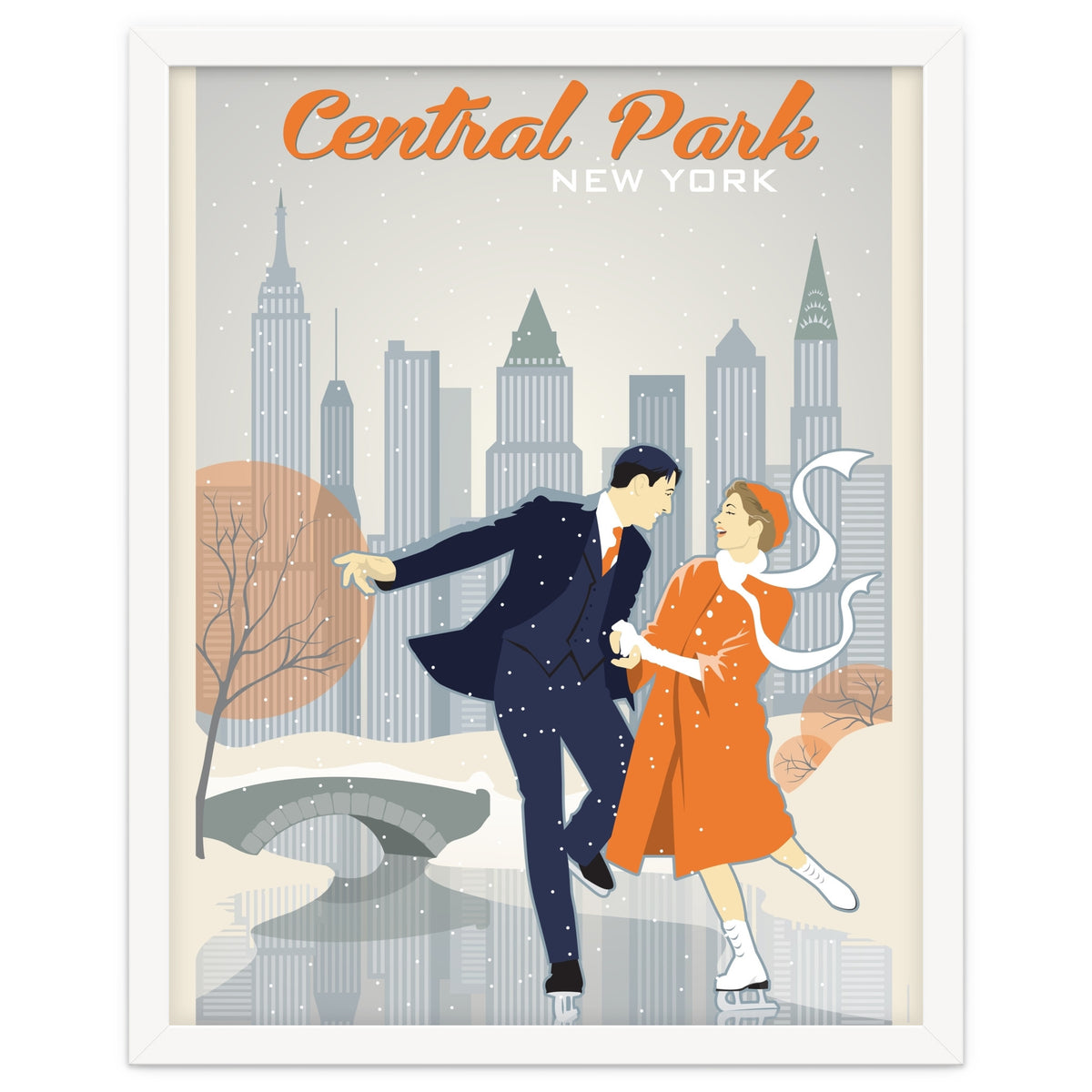 Skating in Central Park