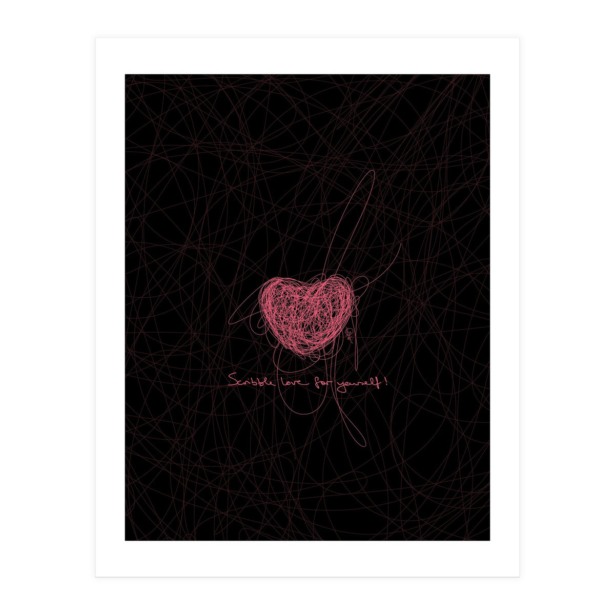 Sentimental Scribble 2 (Print Only)