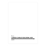 LARGO CARLO GOLDONI (Print Only) thumbnail