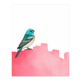 Bird Pink (Print Only) thumbnail