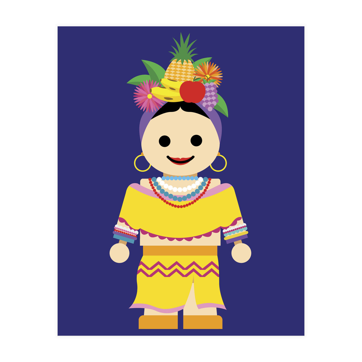 Carmen Miranda Toy (Print Only)