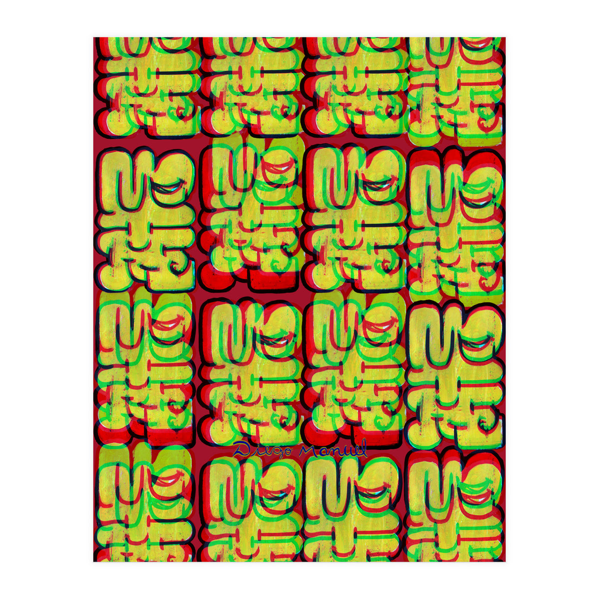 Graffitis 2021 Tapiz 113 (Print Only)